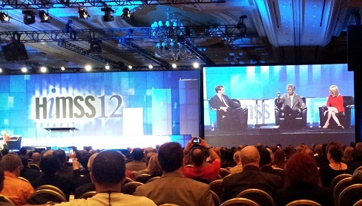 Keynote Debate at HIMSS 12