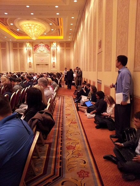 Standing Room Only at HIMSS 12